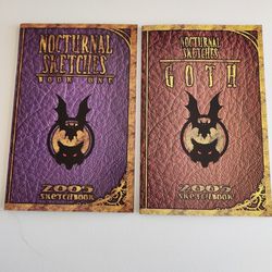 Nocturnal Sketches Book One 204/500 & Goth 417/(contact info removed) CANDO Collective 