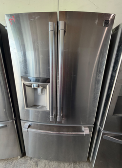 Kenmore Pro French Door Fridge – Stainless, Ice/Water Dispenser