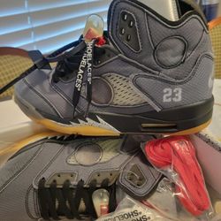 Jordans 5 RETRO SP Off-white ORIGINAL 
