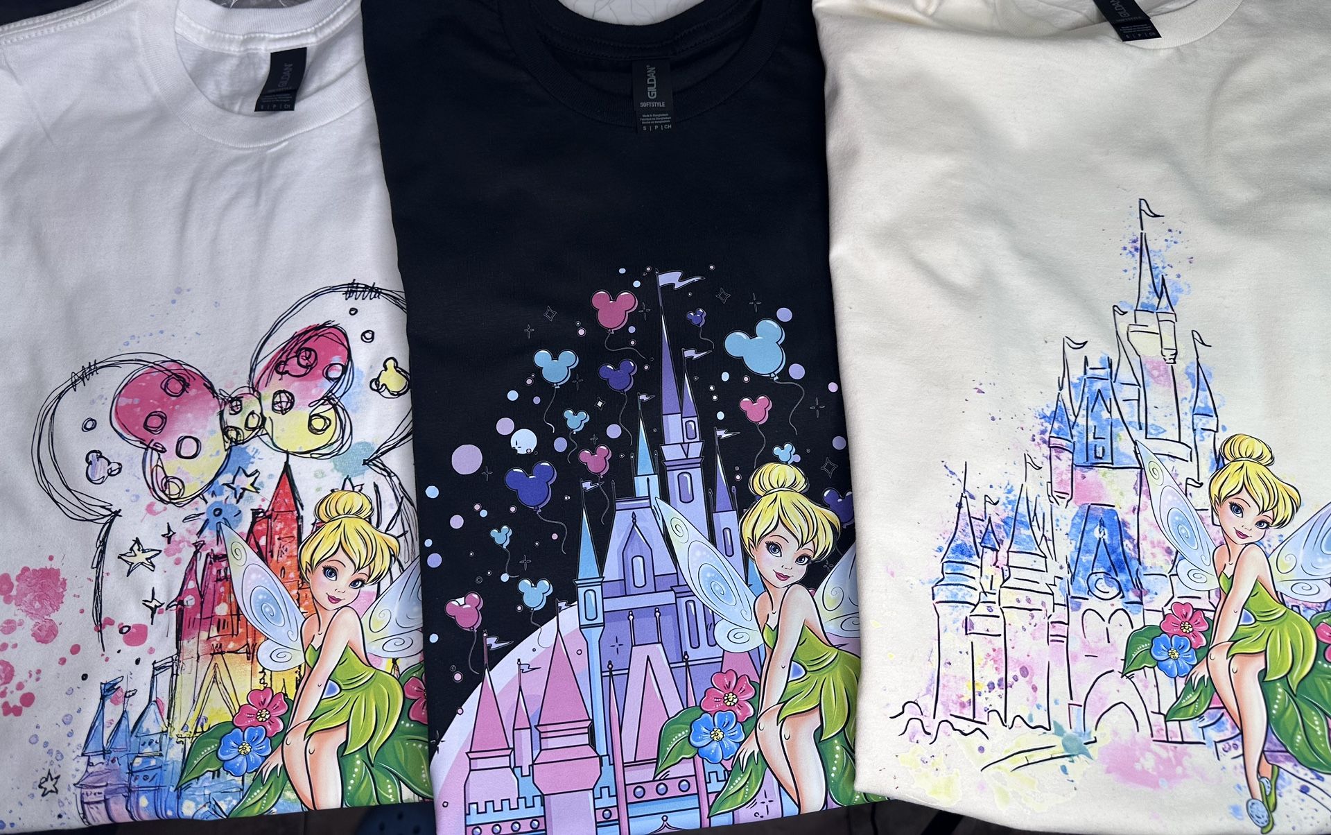 Tinkerbell Custom T Shirts