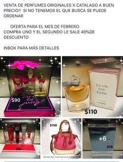 PERFUMES ORIGINALES