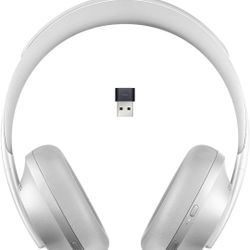 Bose Noise Cancelling Headphones 700 UC, with Voice Control, Silver