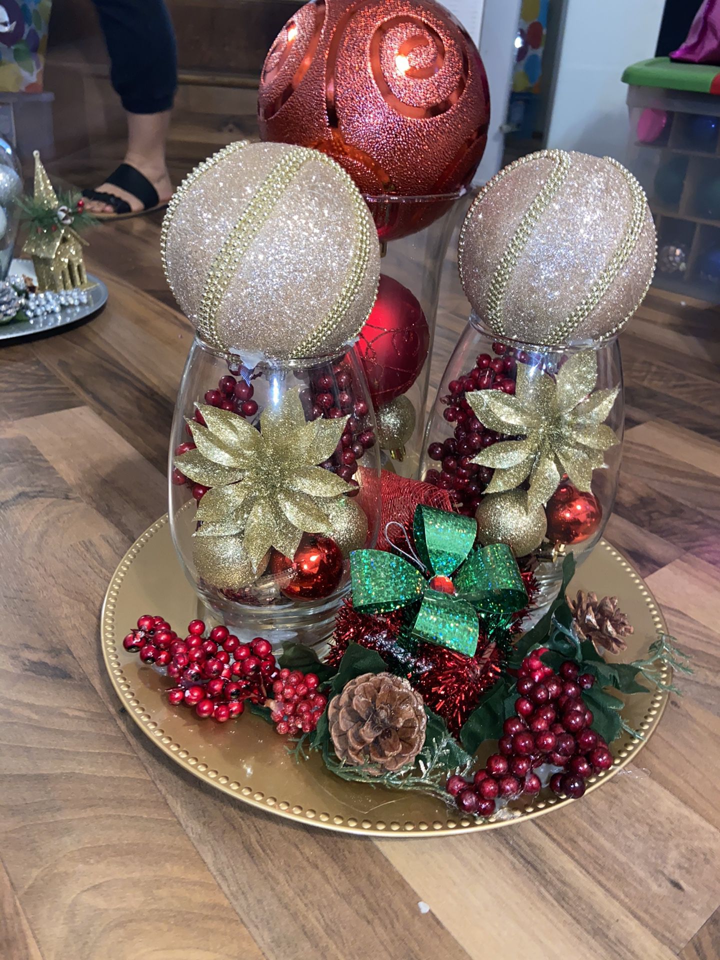 Christmas decorations (table decor)
