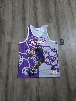 Mitchell Ness Toronto Raptors Vince Carter Big Logo Tank Top Mens Large