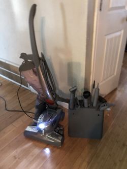 Kirby vacuum with attachments