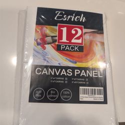 12 Various Small Canvases 