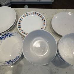 Free Dining bowls And Plates