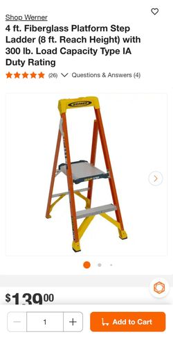 4 ft. Platform Step Ladder