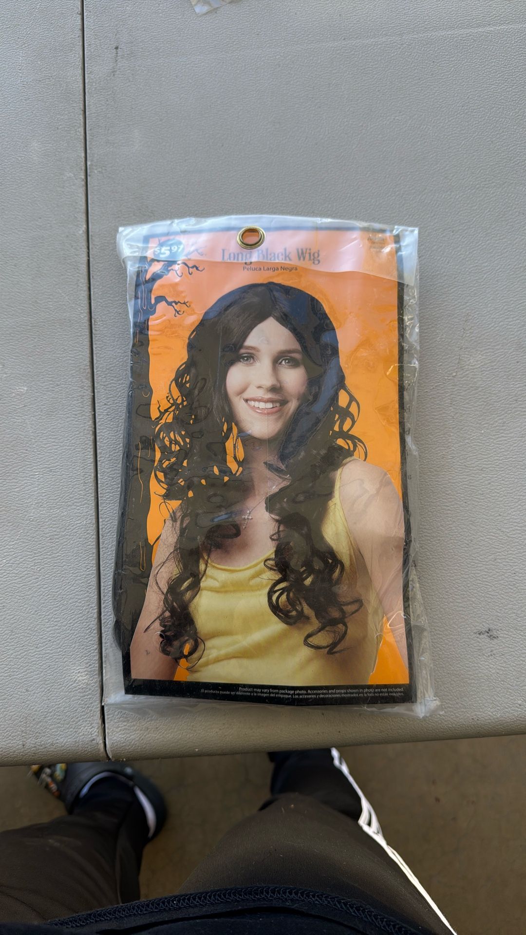 Halloween Wig, Black Color