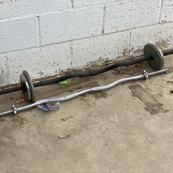 Pair of Curling Bars