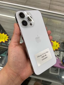 White iPhone 14 Pro Max unlocked cash or $50 down