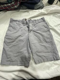 Gray/blue shorts