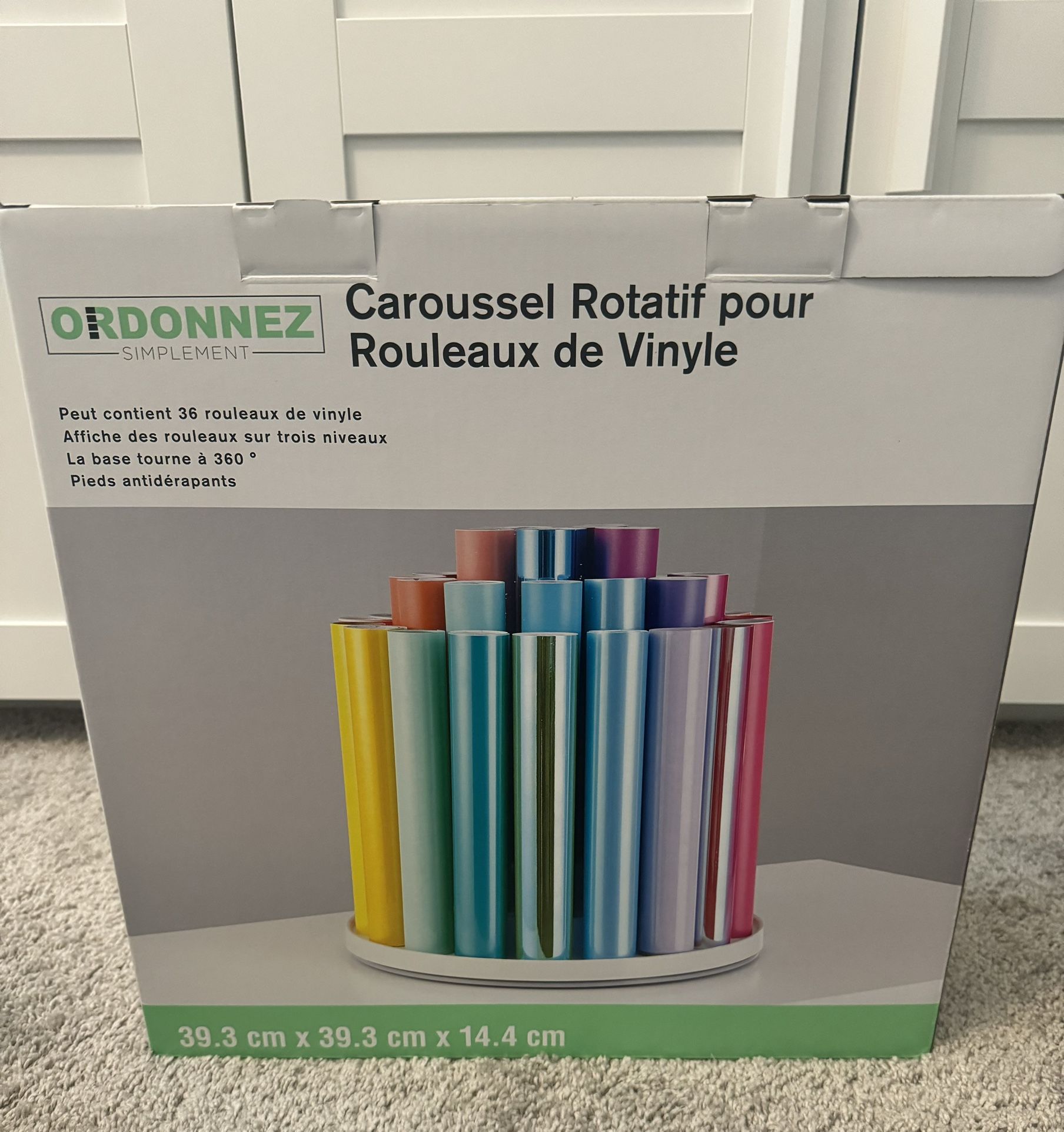 Cricut Vinyl Display Carousel 