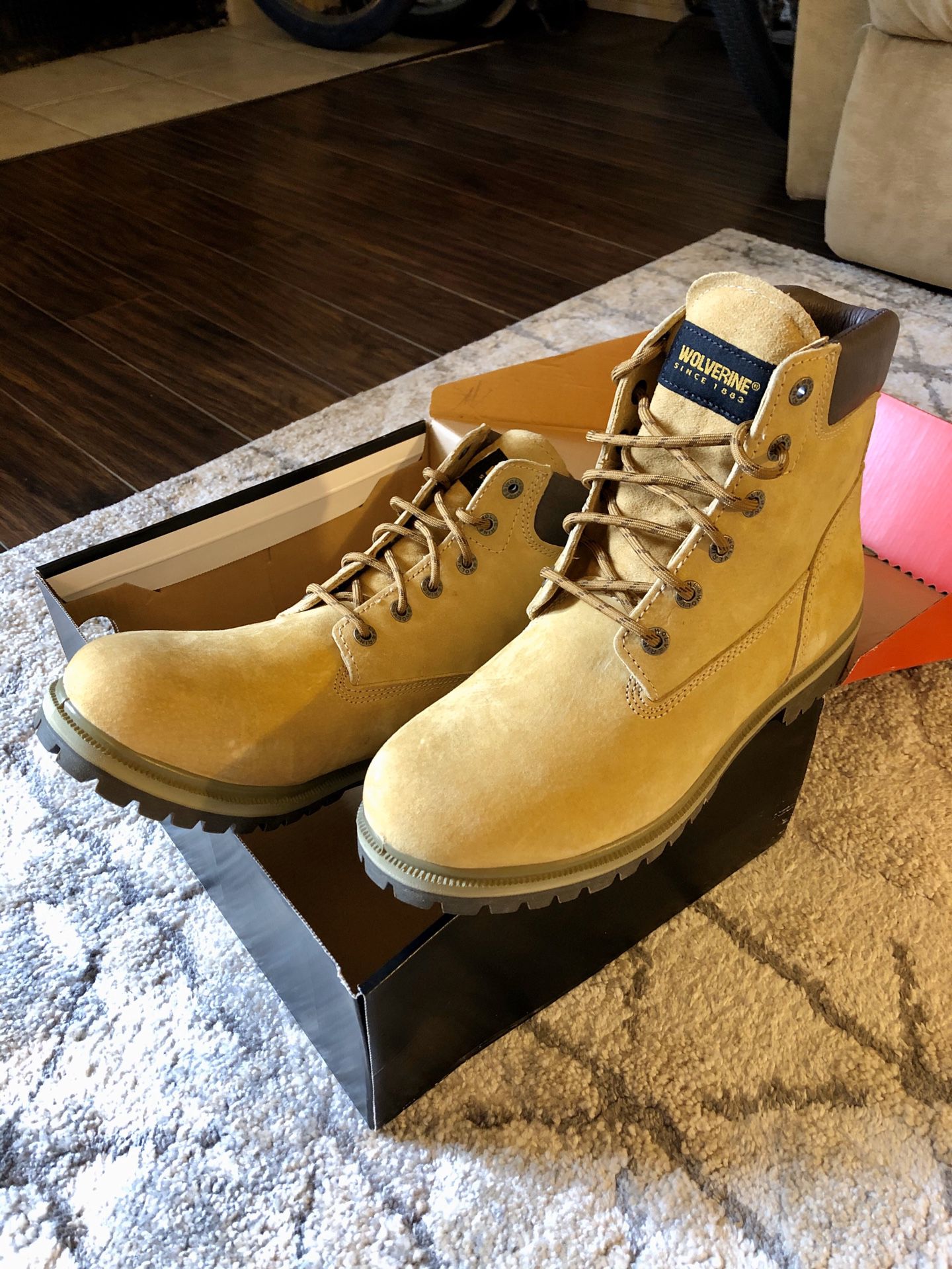 Wolverine Work Boots - Size 10.5