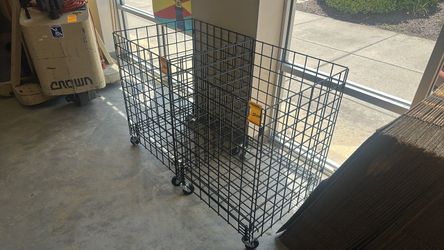 Wire display racks