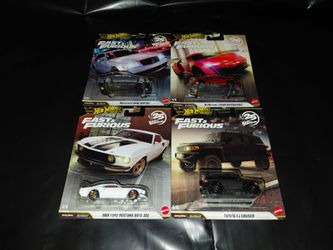 Hot Wheels Premium Fast  And Furious 25th Anniversary