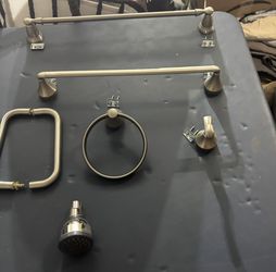 Moen Towel Racks & And Shower Door Handle - 5.00 Each