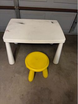 Kids Table/ Kids Trampoline