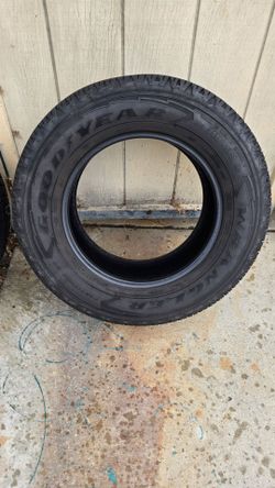Two 255/65R17 all terrain tires