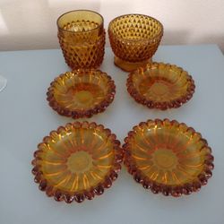 Vintage Amber Decor 