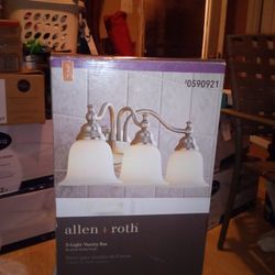 Allen +Roth 3 Light Vanity Bar