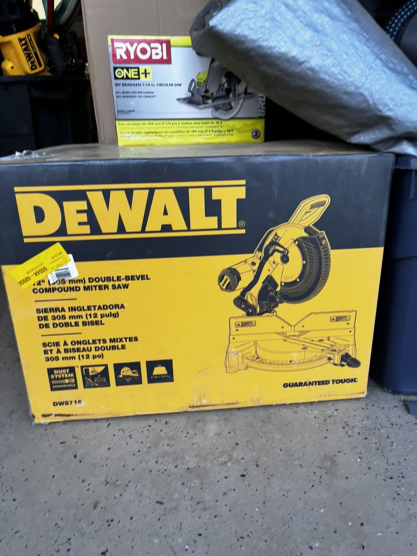 Dewalt 12 In Double Bevel Miter Compound Saw