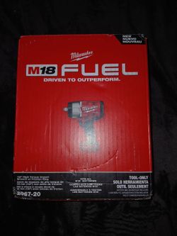 Milwaukee m18 fuel 1/2" High torque impact Wrench w/ friction ring
