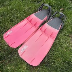 Beuchat Contact Compflex Pink Water Sport Fins Medium Size