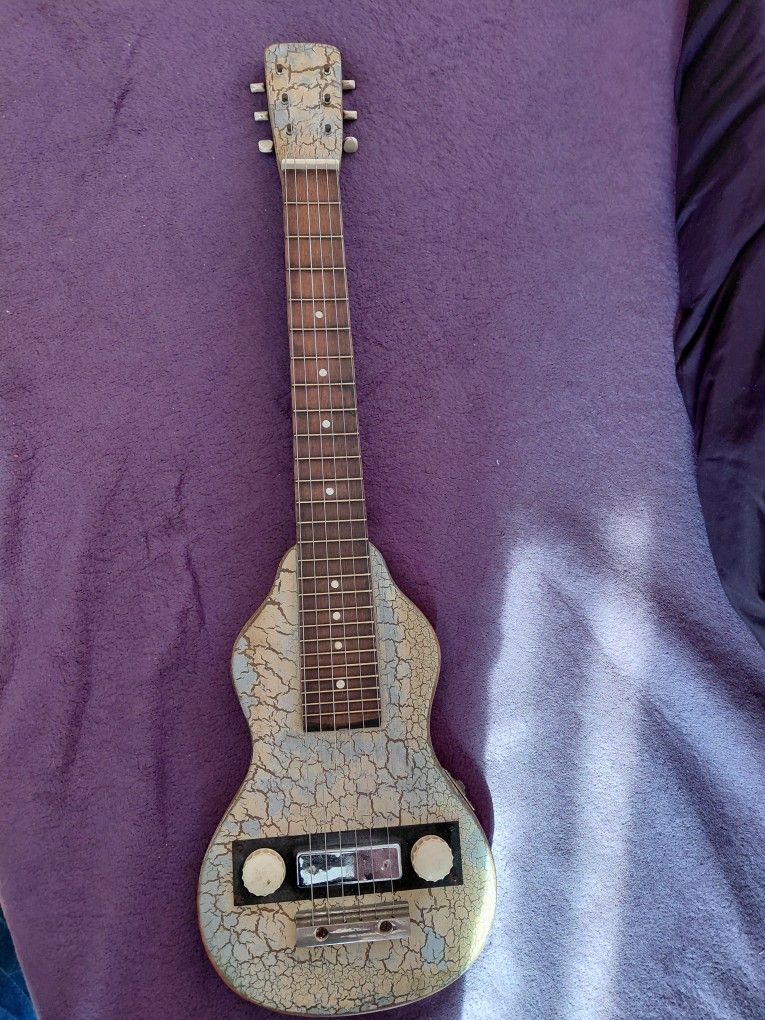 Vintage Harmony Lap Steel Guitar