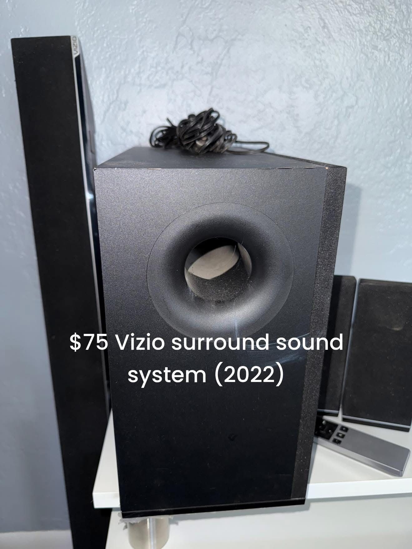 Vizio Surround Sound System 