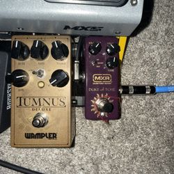 Wampler Tumnus , MXR Duke Of Tone,  Keeley Compressor Plus