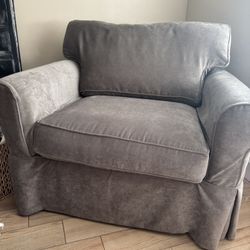 Sofa And Chair Gray 