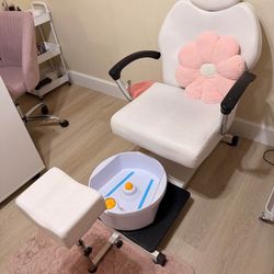 Estación de manicura y pedicura