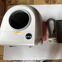 Self cleaning cat litter