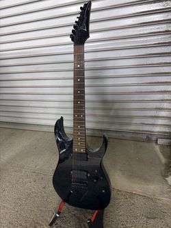 Ibanez RG7621 MIJ 7 String Electric Guitar - Black