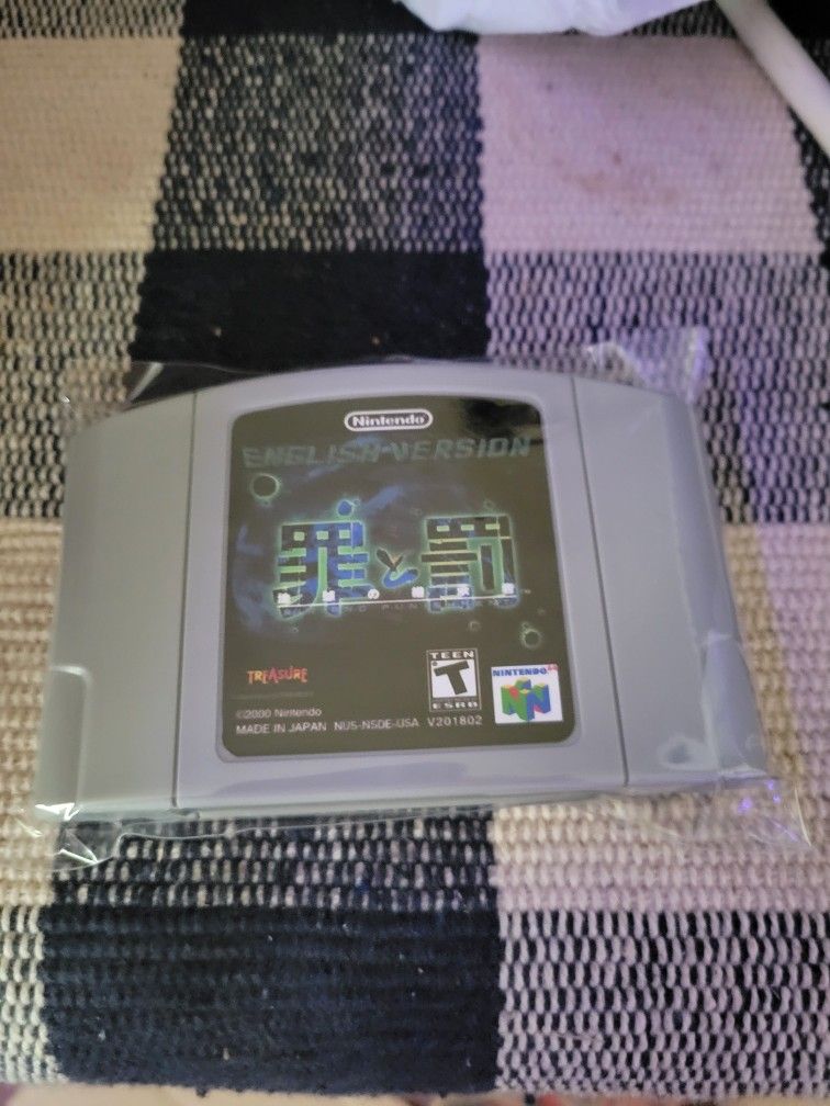 Nintendo 64 (N64) Sin And Punishment English Translation