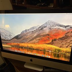 Apple iMac Late 2009 27” Core i7 256ssd 12gb RAM