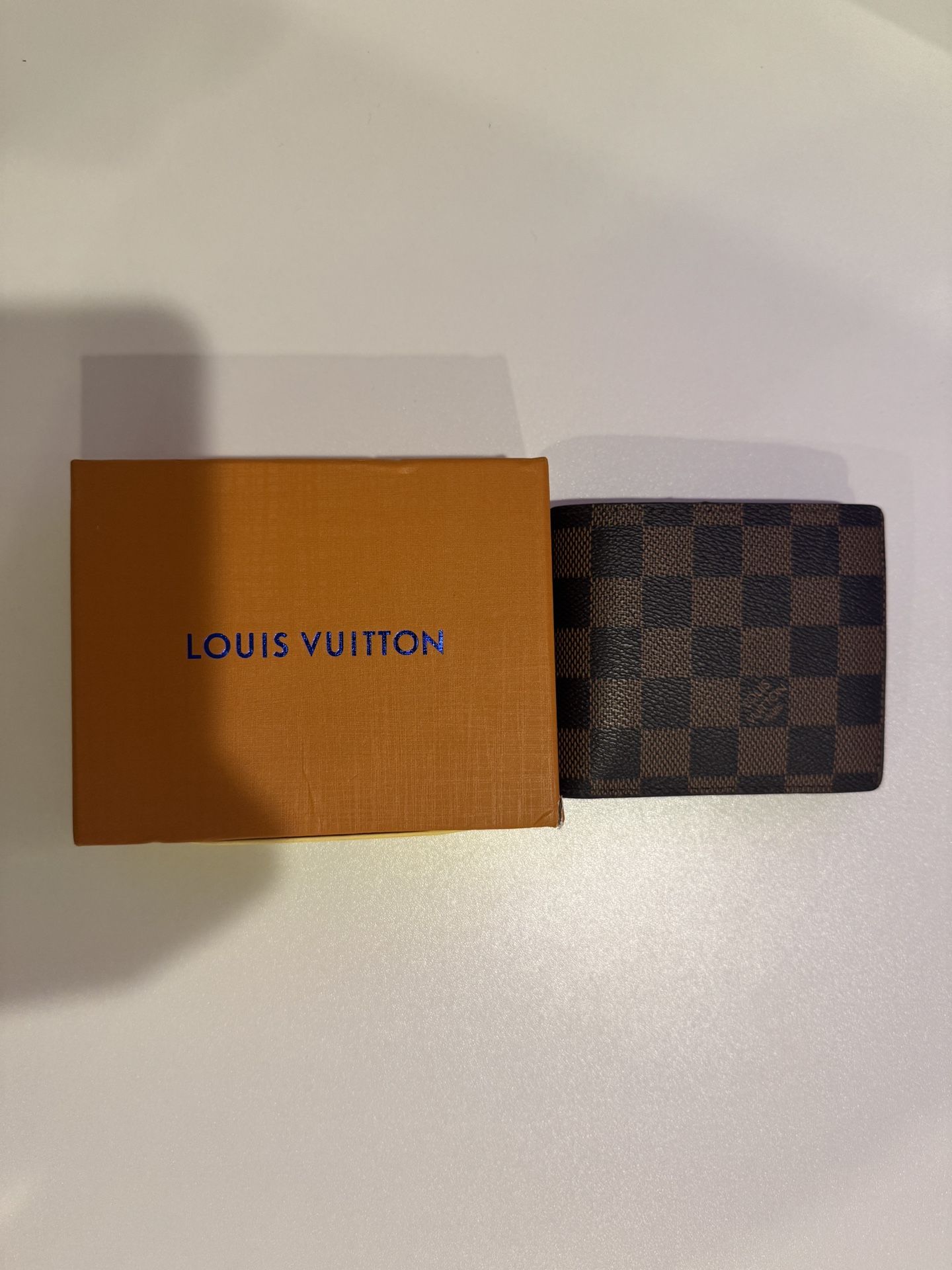 Louis Vuitton Damier Ebene Multiple Wallet-Brown Damier Ebene