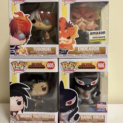 My Hero Academia Funko Pop Lot