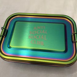Anti Social Social Club Metal Container Box