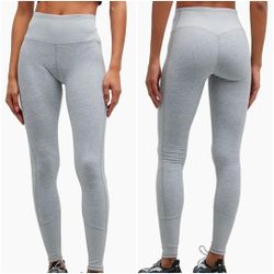 Alo Yoga High-Waist Alosoft Lounge Legging in Athletic Heather Grey Women’s SM 