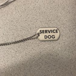 Service Dog Tag