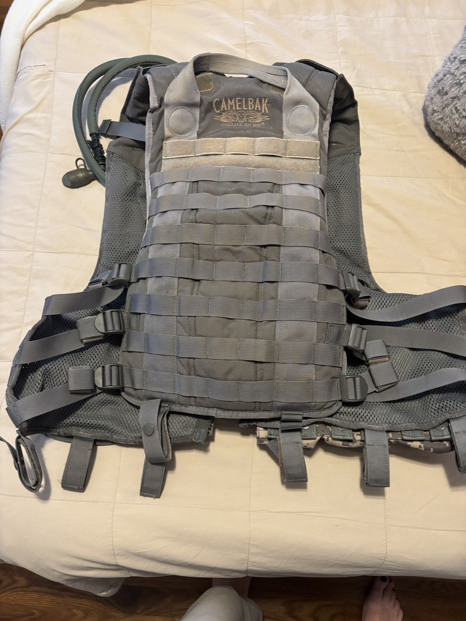 Camelbak Tactical 🎒 Backpack Camo hydrate Or Die addition