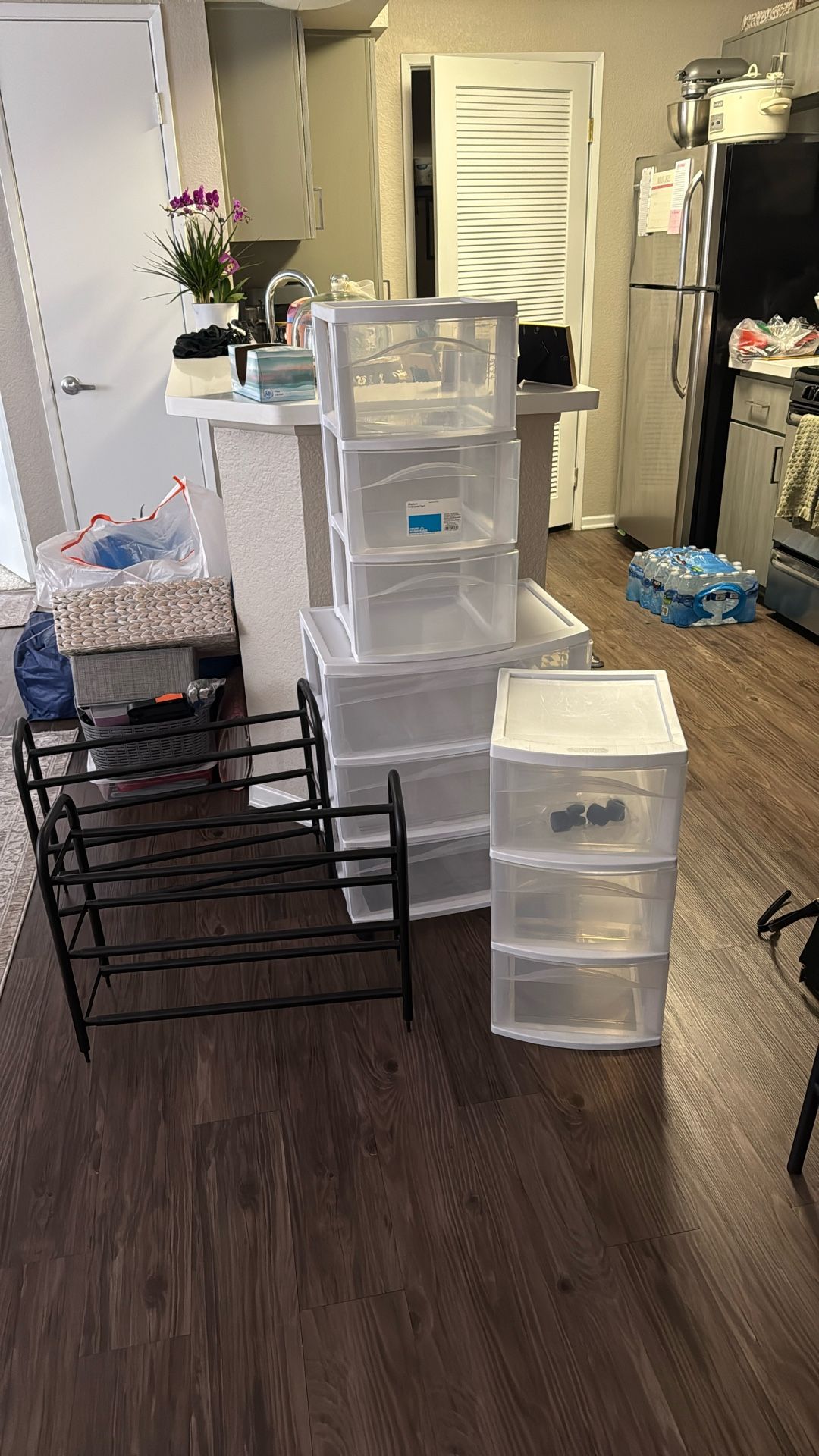 Storage Containers And Shoe Racks