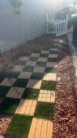 Metal Wire Pet Playpen Outdoor Enclosure