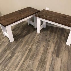 Modern Farmhouse Benches 