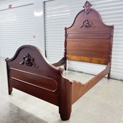 Full Size Bed Frame Solid Wood