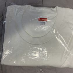 Supreme White Tonal Box Logo 