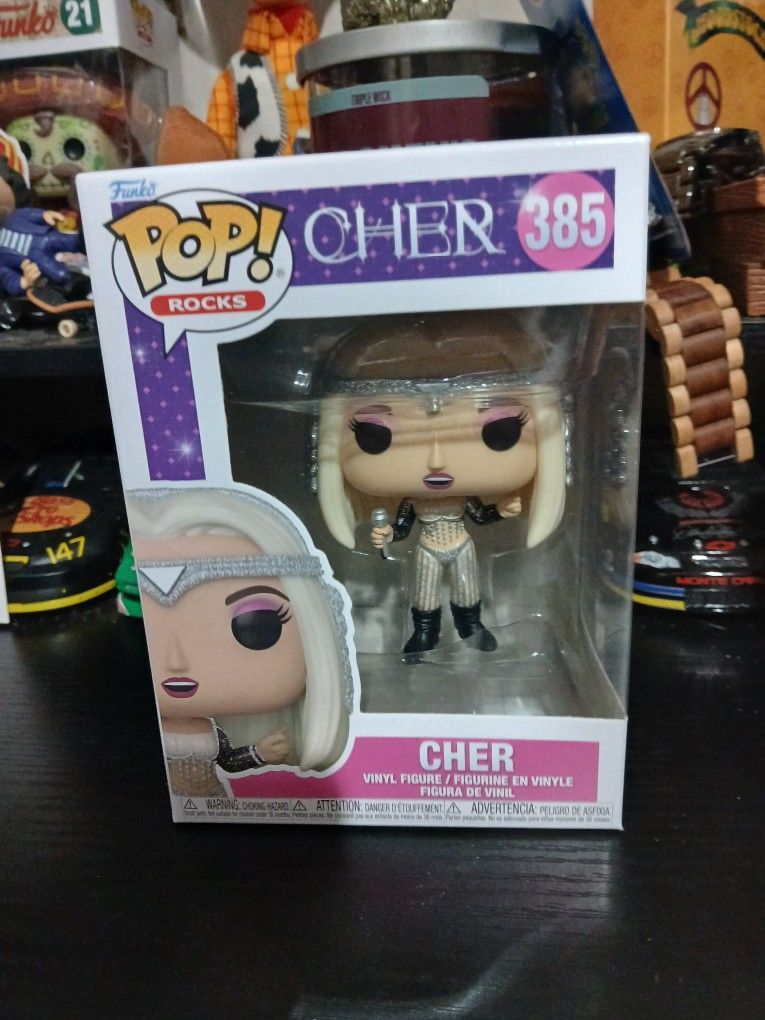 Brand New Cher #385 Funko Pop Music Rocks.