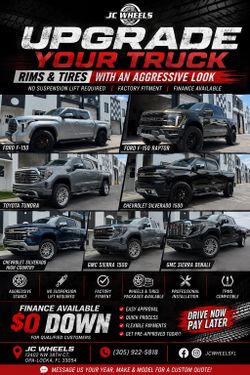 🔥 TRUCK WHEEL & TIRE SPECIAL 🔥